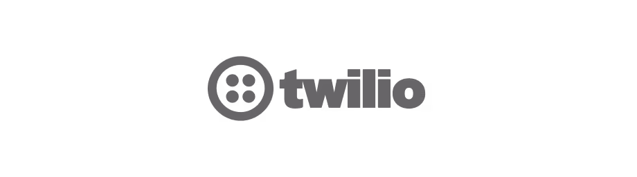Twilio logo - cloud communications and messaging platform