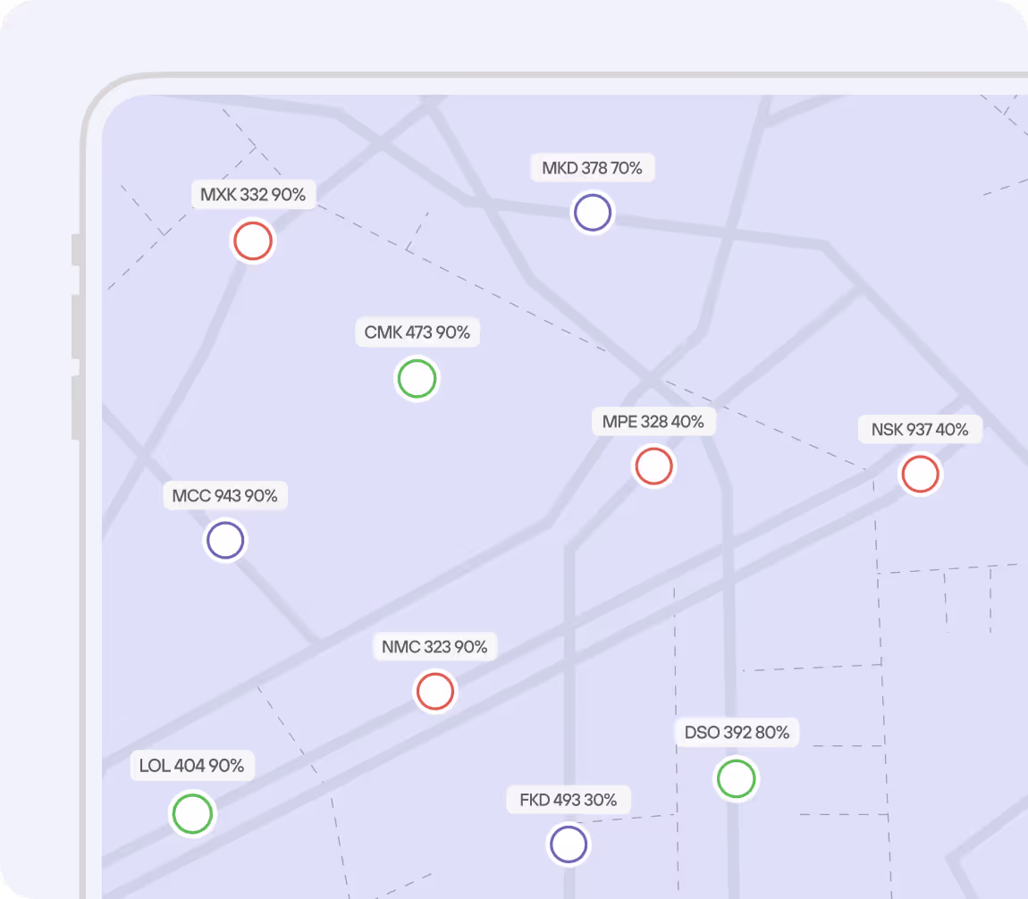 Fuhrparkmanagement und Analysen für Carsharing – Carsharing-Software