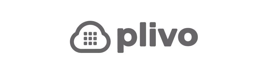 Plivo logo, cloud-based communication platform provider